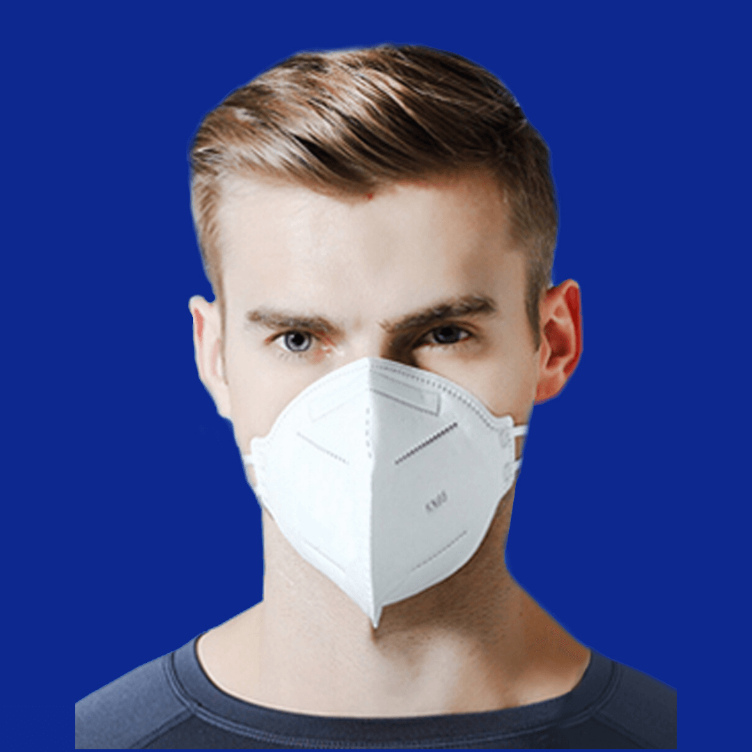 KN95 Protective Face Mask – 5‑Ply High‑Filtration Respirator with Adjustable Fit (FFP2 Standard)