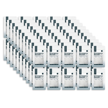 Emergency Thermal Foil Blankets – Lightweight, Waterproof, Heat‑Reflective Survival Blankets (52" x 82")