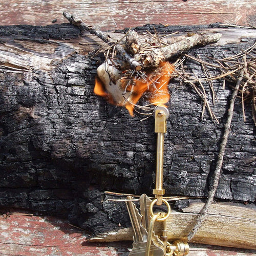 Premium Fire Starter Kit – Reliable Flint & Kindling for Wood Stoves & Fireplaces
