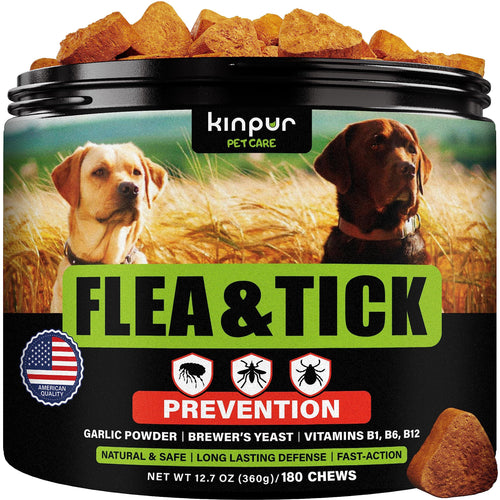Natural Flea & Tick Chewables for Dogs | Duck Flavor
