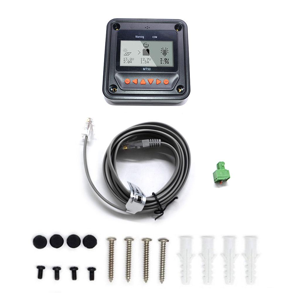 Midas 30A MPPT Solar Charge Controller with MT‑50 Display – 12V/24V Regulator for Off‑Grid Battery Systems