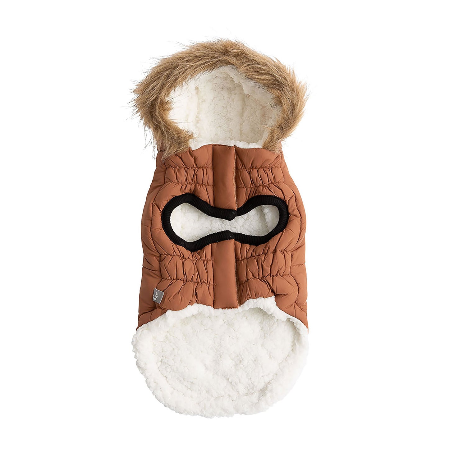 Urban Dog Parka – Caramel Waterproof Winter Jacket for Small & Large Breeds