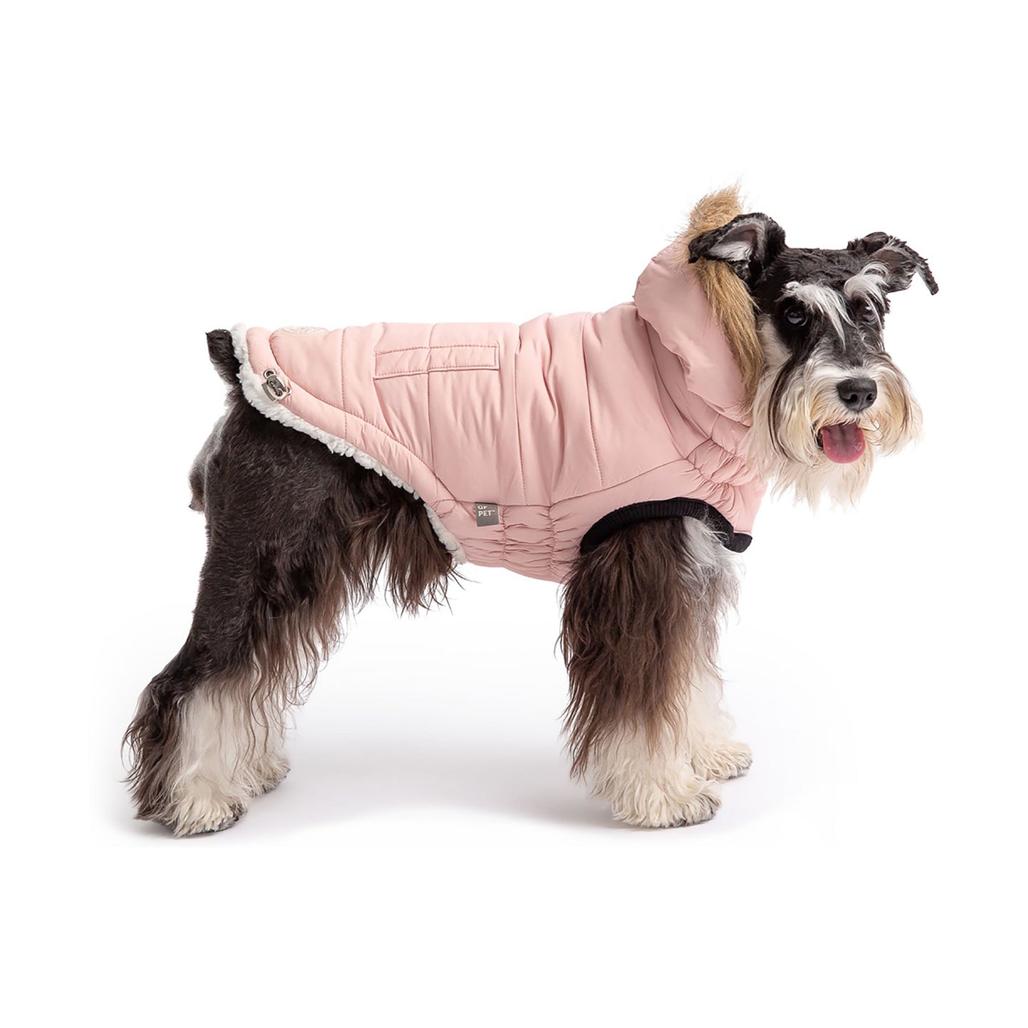 Urban Dog Parka – Pink Waterproof Winter Jacket for Small & Large Breeds