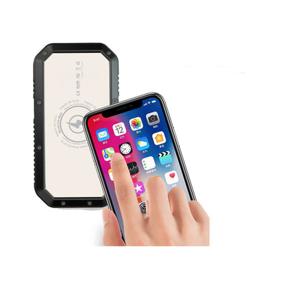 Sun Chaser Mini 10,000mAh Solar Wireless Phone Charger with Dual USB Ports