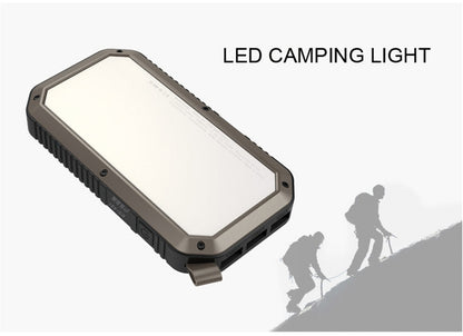 Sun Chaser Mini 10,000mAh Solar Wireless Phone Charger with Dual USB Ports