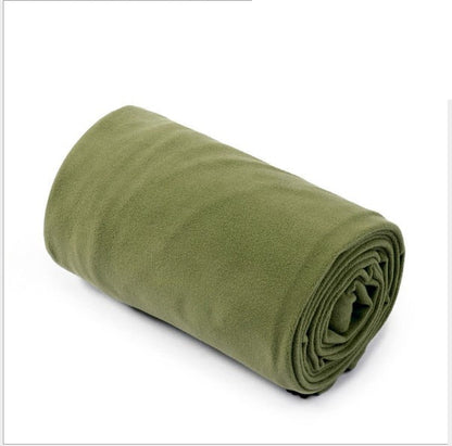 Polar Fleece Camping Sleeping Bag – Lightweight, Warm, Portable Winter Sleeping Bag with Compression Sack