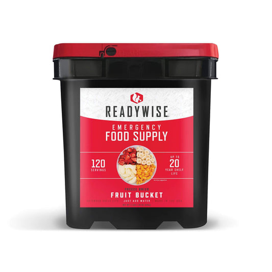 Readywise 120 Serving Freeze Dried Fruit Bucket | Emergency Survival Depot