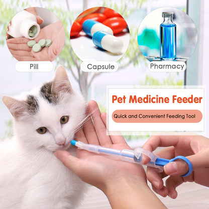 Leakproof Pet Feeding Syringe – Portable Liquid & Pill Dispenser for Puppies, Kittens & Small Animals