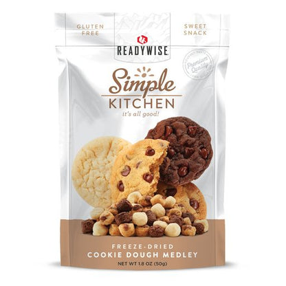 Readywise Cookie Dough Medley 6-Pack - Freeze Dried | Emergency Survival Depot