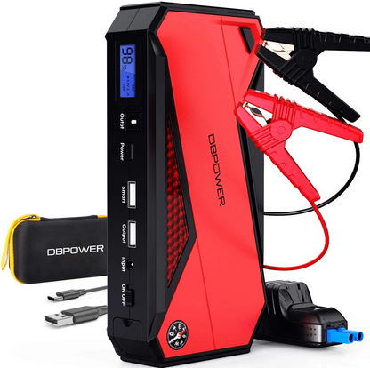 800A Peak 18000mAh Portable Car Jump Starter & Battery Booster | Emergency Survival Depot
