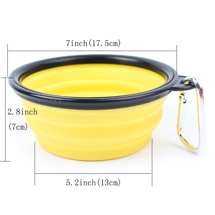 1000ml Collapsible Pet Travel Bowl | Portable Dog & Cat Bowl