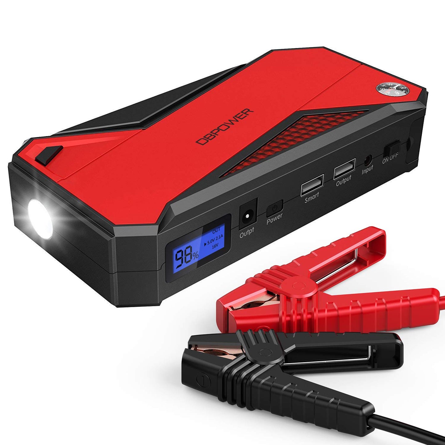 800A 18000mAh Portable Car Jump Starter & Power Bank | Emergency Survival Depot