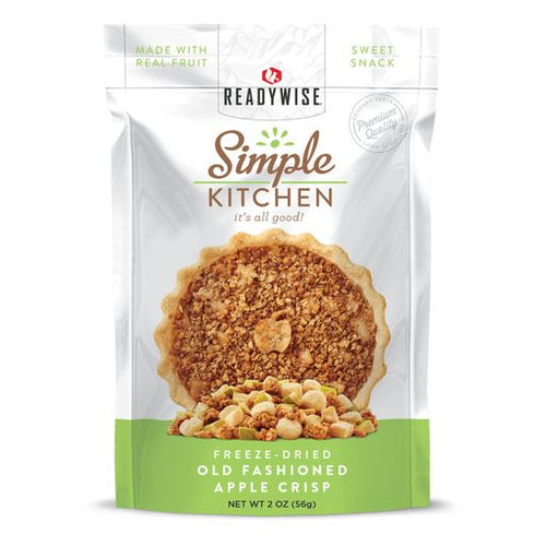Readywise Apple Crisp 6-Pack - Freeze Dried Dessert | Emergency Survival Depot