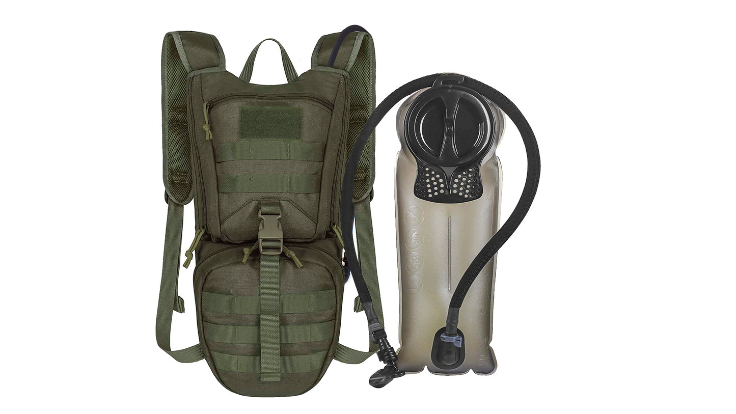 Unigear Hydration Backpack with 2.5L BPA‑Free Bladder – Insulated, Lightweight, Tear‑Resistant Water Pack for Hiking & Cycling