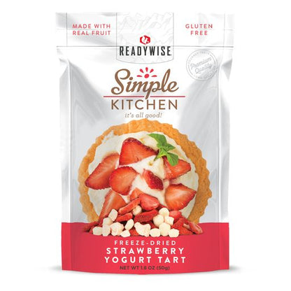 Readywise Strawberry Yogurt Tart 6-Pack - Freeze Dried | Emergency Survival Depot