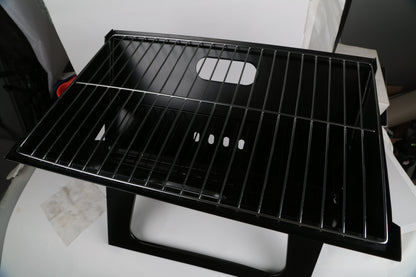 Portable Foldable Charcoal Grill – Heavy‑Duty Iron, Easy Setup, Large Cooking Area for Outdoor BBQ