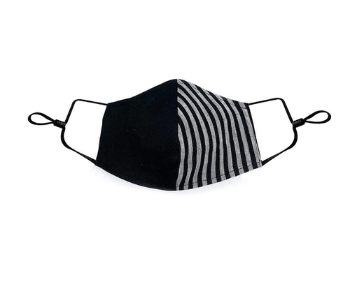 Handmade Organic Linen Face Mask – Breathable, Washable, Adjustable Fit, Made in USA