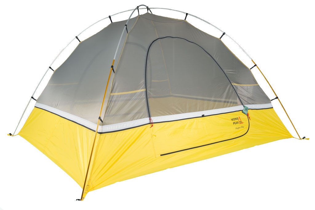 Night Sky 2‑in‑1 Backpacking Tent – Convertible 3‑Person/4‑Person Lightweight Camping Shelter