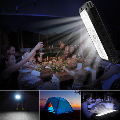 Sun Chaser Mini 10,000mAh Solar Wireless Phone Charger with Dual USB Ports