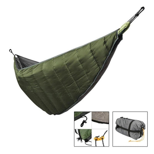 Durable Quilted Hammock Underquilt – Ripstop Nylon, Insulated for Camping & Backpacking