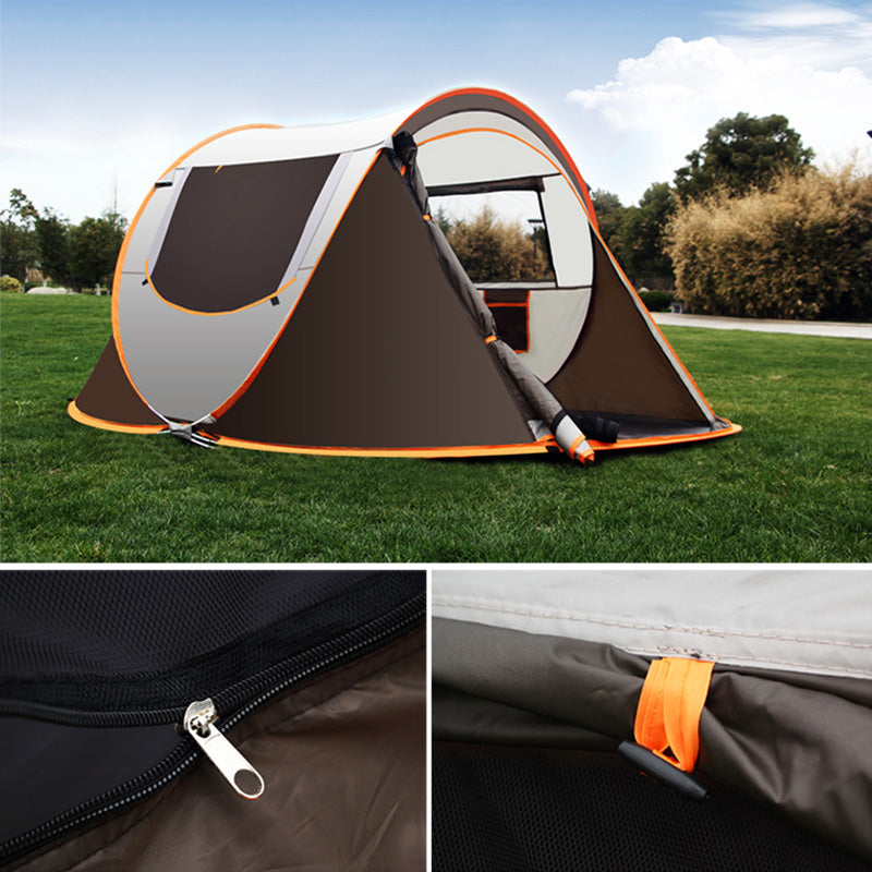 4–5 Person Automatic Pop‑Up Tent – Large Capacity Instant Camping Shelter for Families