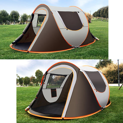 4–5 Person Automatic Pop‑Up Tent – Large Capacity Instant Camping Shelter for Families