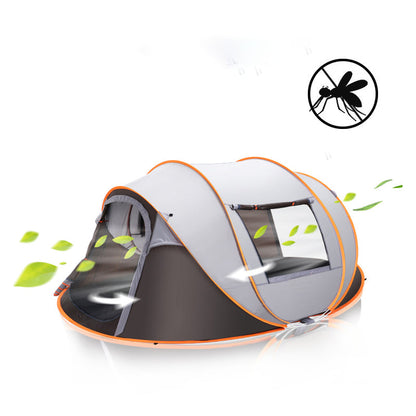 4–5 Person Automatic Pop‑Up Tent – Large Capacity Instant Camping Shelter for Families